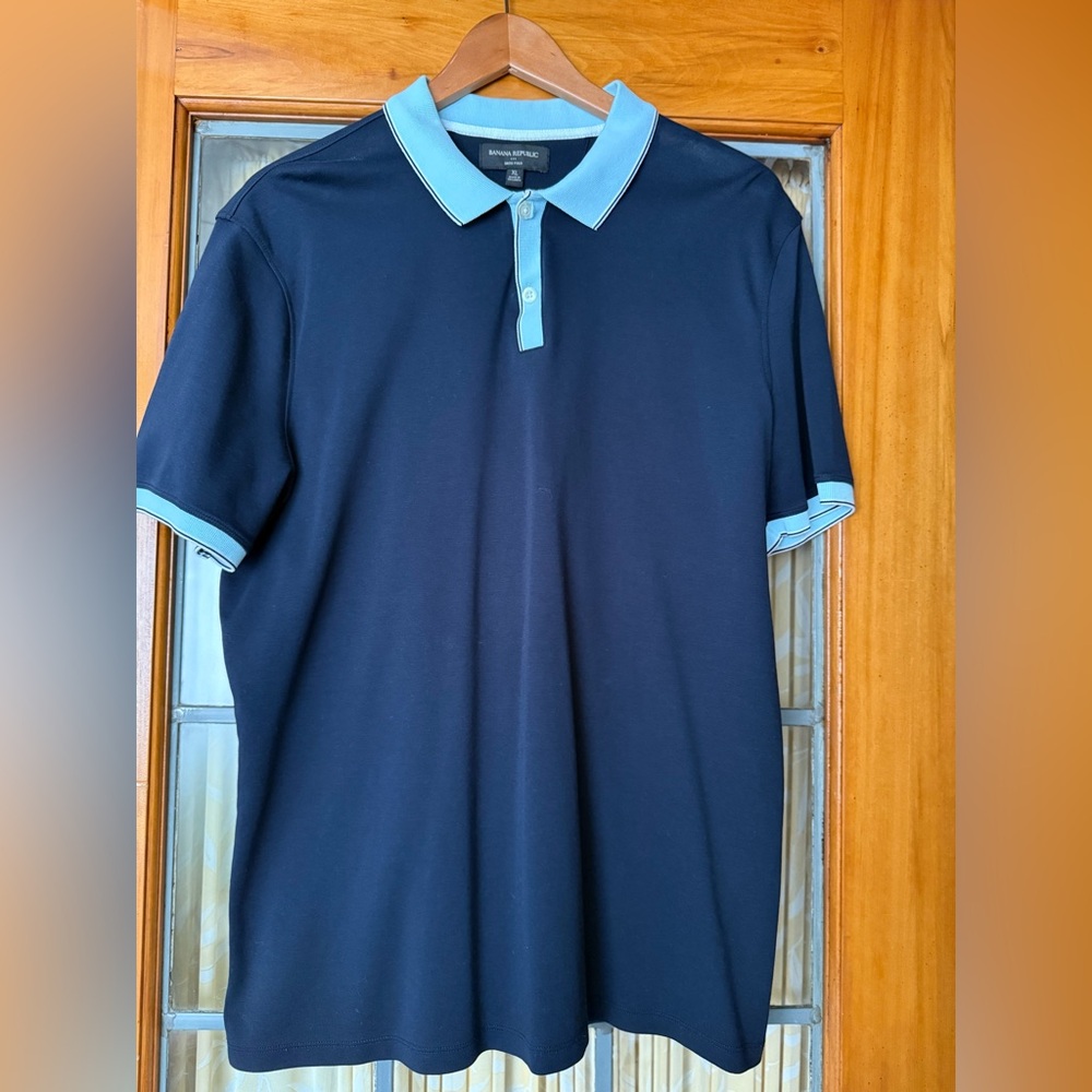 Men's Navy Blue Polo Shirt